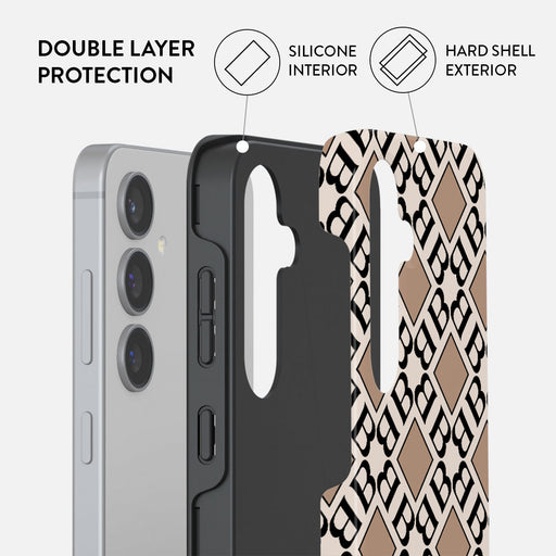 Monogram - Samsung Galaxy S24 Plus Case 6