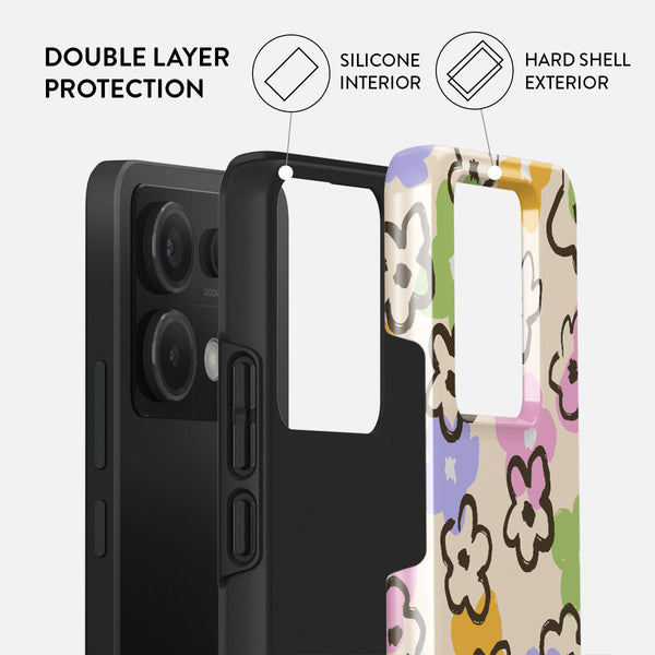 Good Vibes Xiaomi Redmi Note 13 Pro 5G Case BURGA