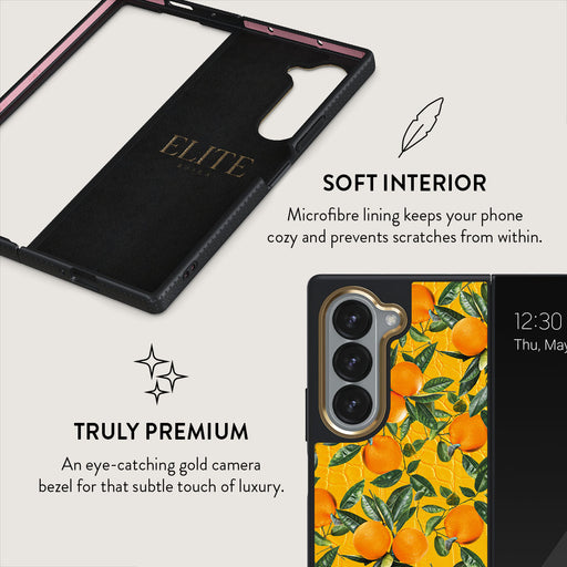 Orange Lemonade - Samsung Galaxy Z Fold 6 Case 6
