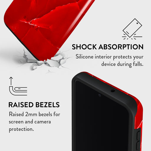 Wild Blaze - Red Samsung Galaxy S23 Case 8