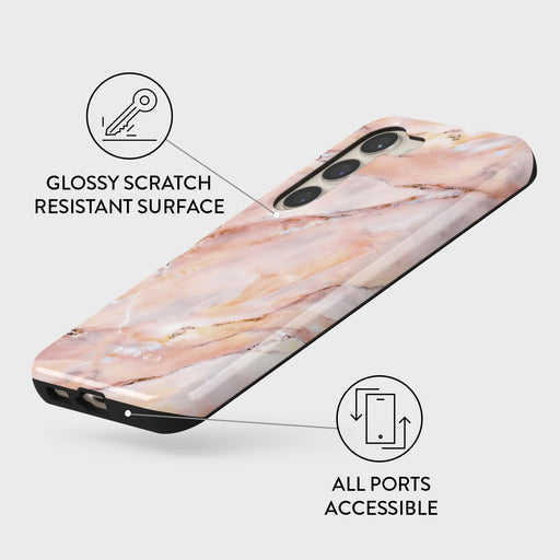 Morning Sunshine - Pastel Marble Samsung Galaxy S23 Plus Case 7