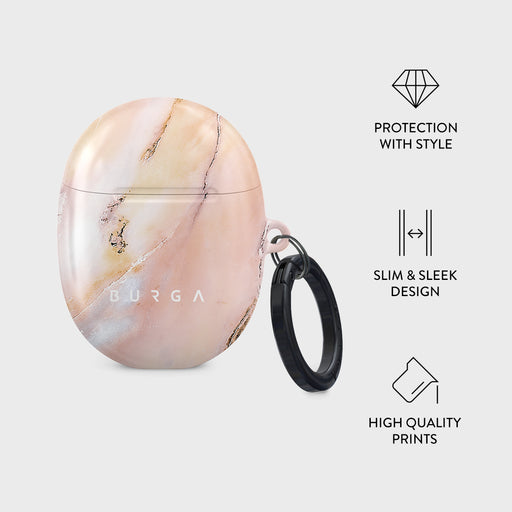 Morning Sunshine - Pastel Marble Google Pixel Buds Pro Case 4