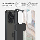 Pastel Hues - Colorful Marble iPhone 15 Pro Case 6