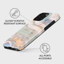 Pastel Hues - Colorful Marble iPhone 15 Pro Max Case 7