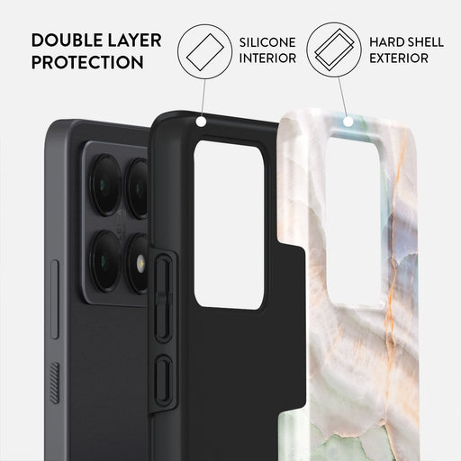 Pastel Hues - Colorful Marble Xiaomi 14T Case 2