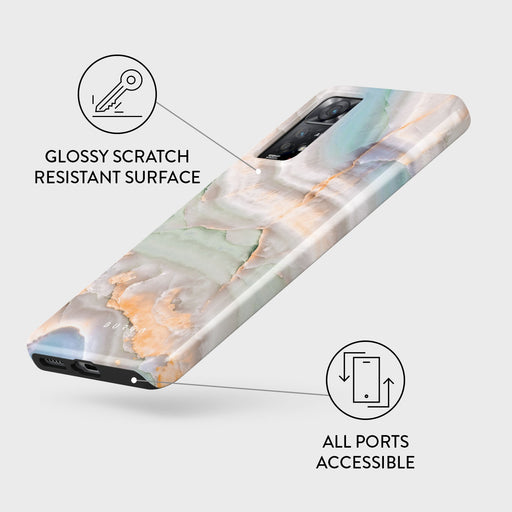 Pastel Hues - Colorful Marble Xiaomi Redmi Note 11 Pro+ Case 3