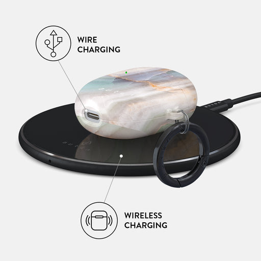 Pastel Hues - Colorful Marble Google Pixel Buds Pro Case 3