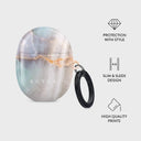 Pastel Hues - Colorful Marble Google Pixel Buds Pro Case 4