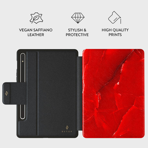 Wild Blaze - Red Samsung Galaxy Tab S9+ Case 2
