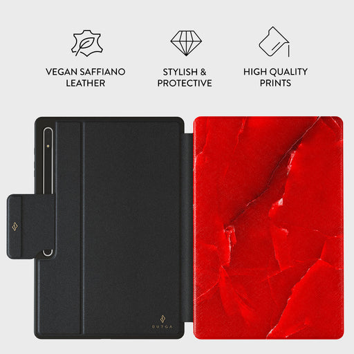Wild Blaze - Red Samsung Galaxy Tab S8 Ultra Case 2