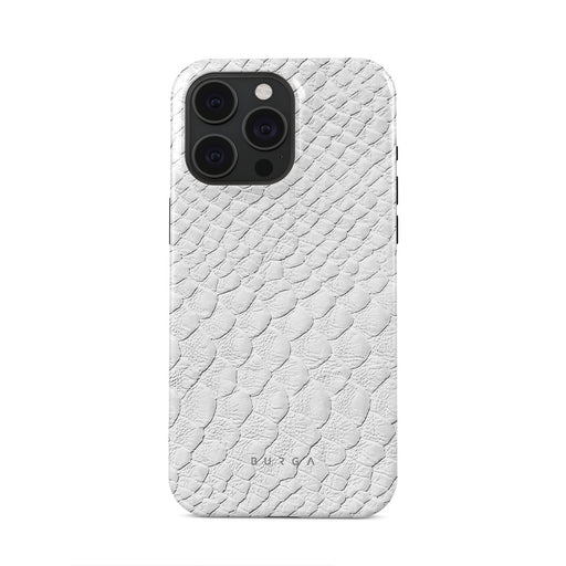 Glacial Desert - White Snakeskin iPhone 15 Pro Max Case 5