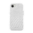 Glacial Desert - White Snakeskin iPhone 16e Case 1