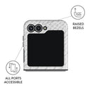 Glacial Desert - White Snakeskin Samsung Galaxy Z Flip 6 Case 3