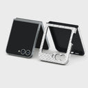 Glacial Desert - White Snakeskin Samsung Galaxy Z Flip 6 Case 5