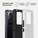 Glacial Desert - White Snakeskin Xiaomi 13T Case 2