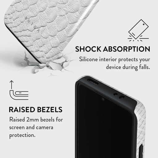 Glacial Desert - White Snakeskin Xiaomi 12T Pro Case 4