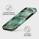 Ubud Jungle - Turquoise iPhone 16 Plus Case 3
