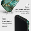 Ubud Jungle - Turquoise iPhone 16 Plus Case 4