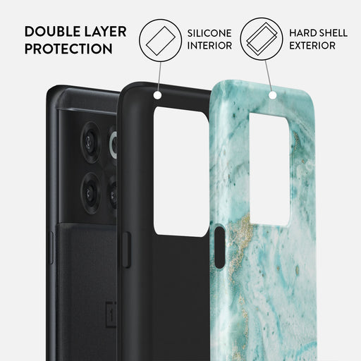 Uluwatu Waves - Teal OnePlus Ace Pro Case 2