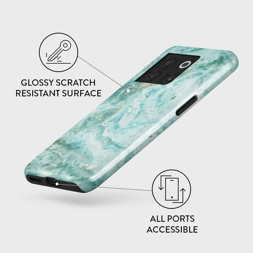 Uluwatu Waves - Teal OnePlus Ace Pro Case 3