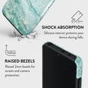 Uluwatu Waves - Teal Xiaomi Redmi Note 13 5G Case 4