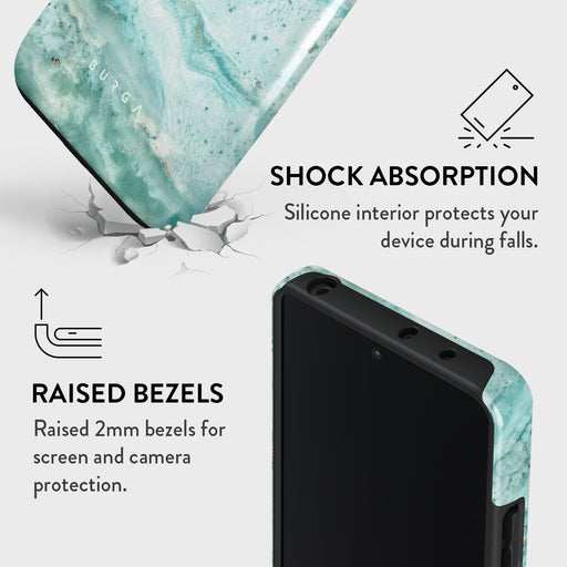 Uluwatu Waves - Teal Xiaomi Redmi Note 13 5G Case 4