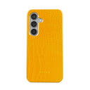 Canary Yellow - Snake Skin Samsung Galaxy S24 Case 5