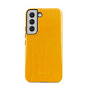 Canary Yellow - Snake Skin Samsung Galaxy S22 Case 5