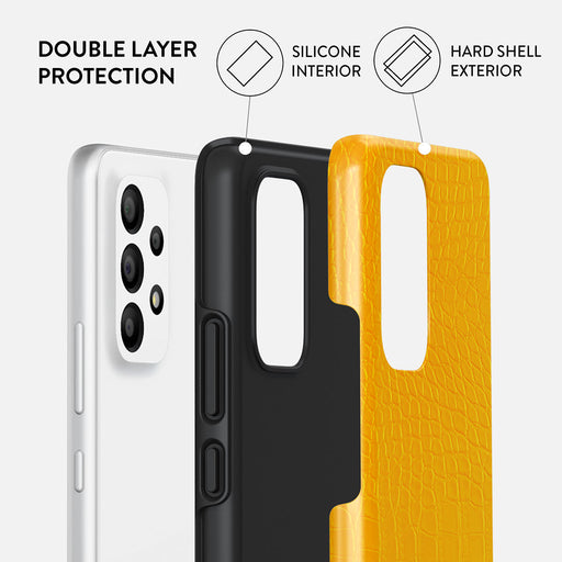 Canary Yellow - Snake Skin Samsung Galaxy A23 4G / 5G Case 2