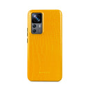 Canary Yellow - Snake Skin Xiaomi 12T Case 1