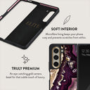 Purple Skies - Marble Samsung Galaxy Z Fold 5 Case 6