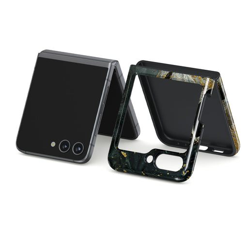 Northern Lights - Marble Samsung Galaxy Z Flip 5 Case 11
