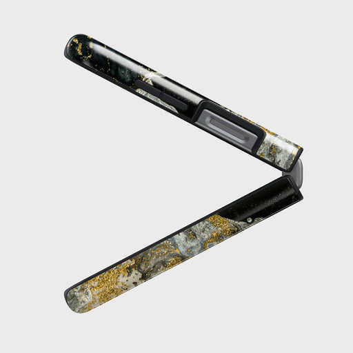 Northern Lights - Marble Samsung Galaxy Z Flip 5 Case 12