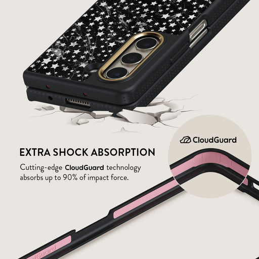 Starry Night - Stars Samsung Galaxy Z Fold 5 Case 3