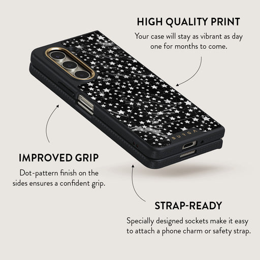 Starry Night - Stars Samsung Galaxy Z Fold 5 Case 5