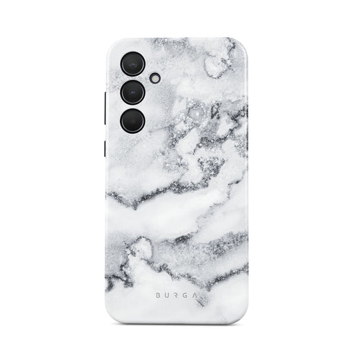White Winter - Classy Marble Samsung Galaxy A35 Case 1