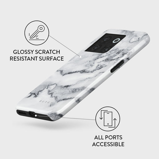 White Winter - Classy Marble OnePlus Ace Pro Case 3