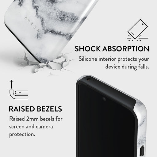 White Winter - Classy Marble Google Pixel 8 Case 4
