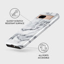 White Winter - Classy Marble Google Pixel 8a Case 3