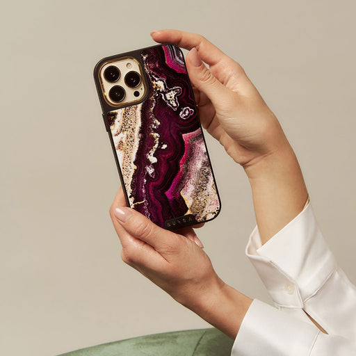 Purple Skies - Marble Samsung Galaxy Z Fold 5 Case 19