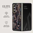 Enchanted Mirror - Marble Samsung Galaxy Z Fold 5 Case 2