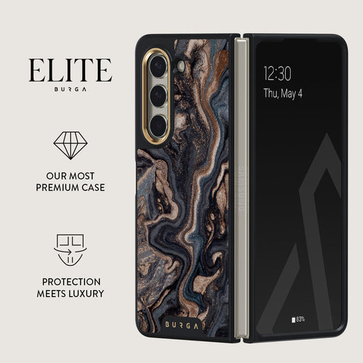 Enchanted Mirror - Marble Samsung Galaxy Z Fold 5 Case 2