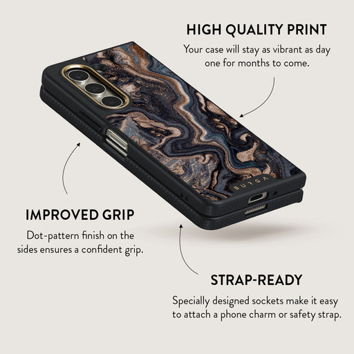 Enchanted Mirror - Marble Samsung Galaxy Z Fold 5 Case 5