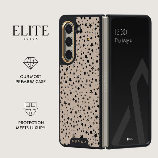 Sparkling Tiara - Stars Samsung Galaxy Z Fold 5 Case 2