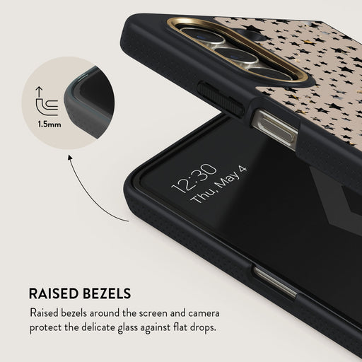 Sparkling Tiara - Stars Samsung Galaxy Z Fold 5 Case 4