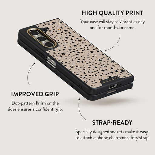 Sparkling Tiara - Stars Samsung Galaxy Z Fold 5 Case 5