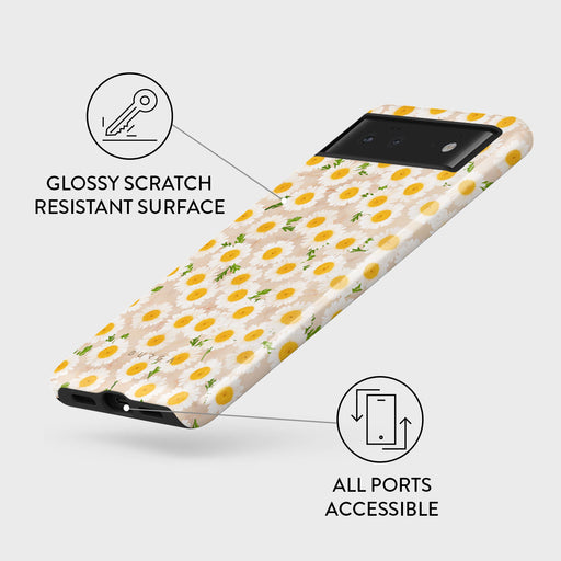 Pure Bliss - Daisy Google Pixel 6a Case 3