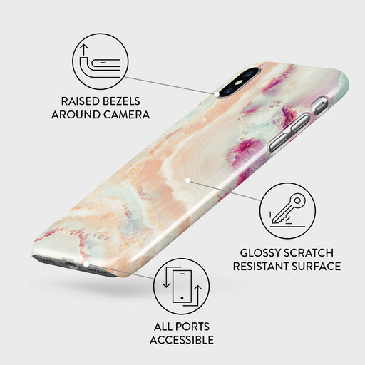 Berry Sorbet - Girly iPhone X / XS Case 3