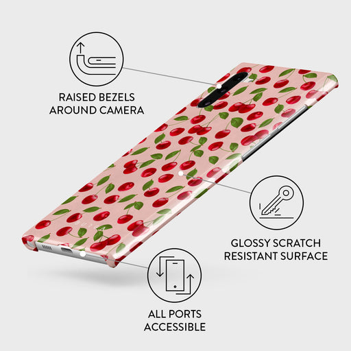 Afternoon Treat - Cherry Samsung Galaxy Note 10 Case 3