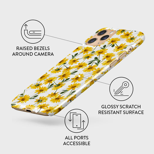 Summer Scent - Yellow Flower iPhone 11 Pro Case 3